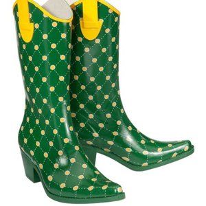 Women's Stadium Stompers Rain Boots Size 8